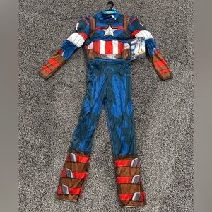 NEW Captain America muscle costume